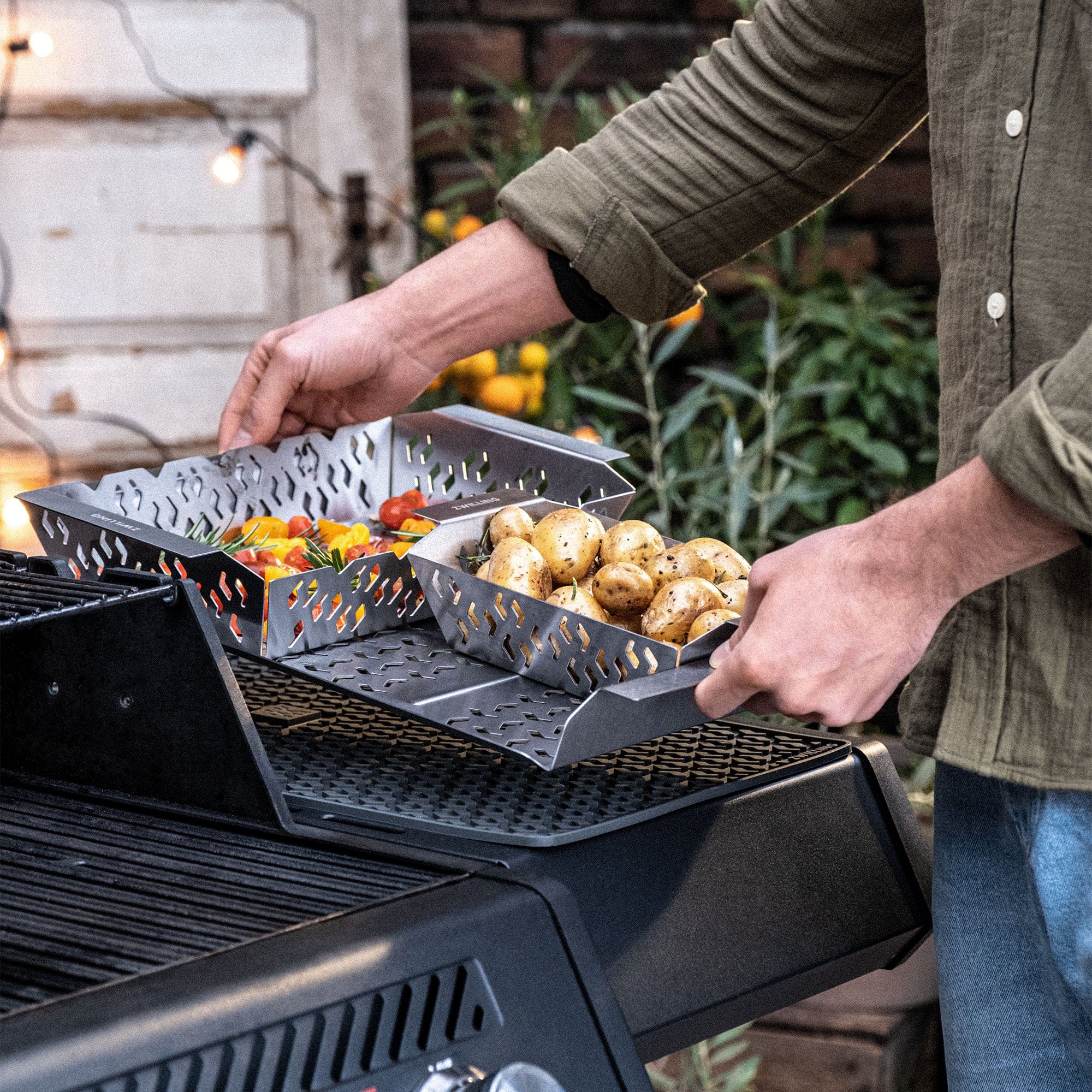 Zwilling BBQ+ Stainless Steel Grill Basket - Medium