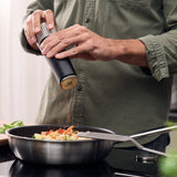 Zwilling Spices Upside-Down Manual 2-pc Spice Mill Set, Black & Ivory
