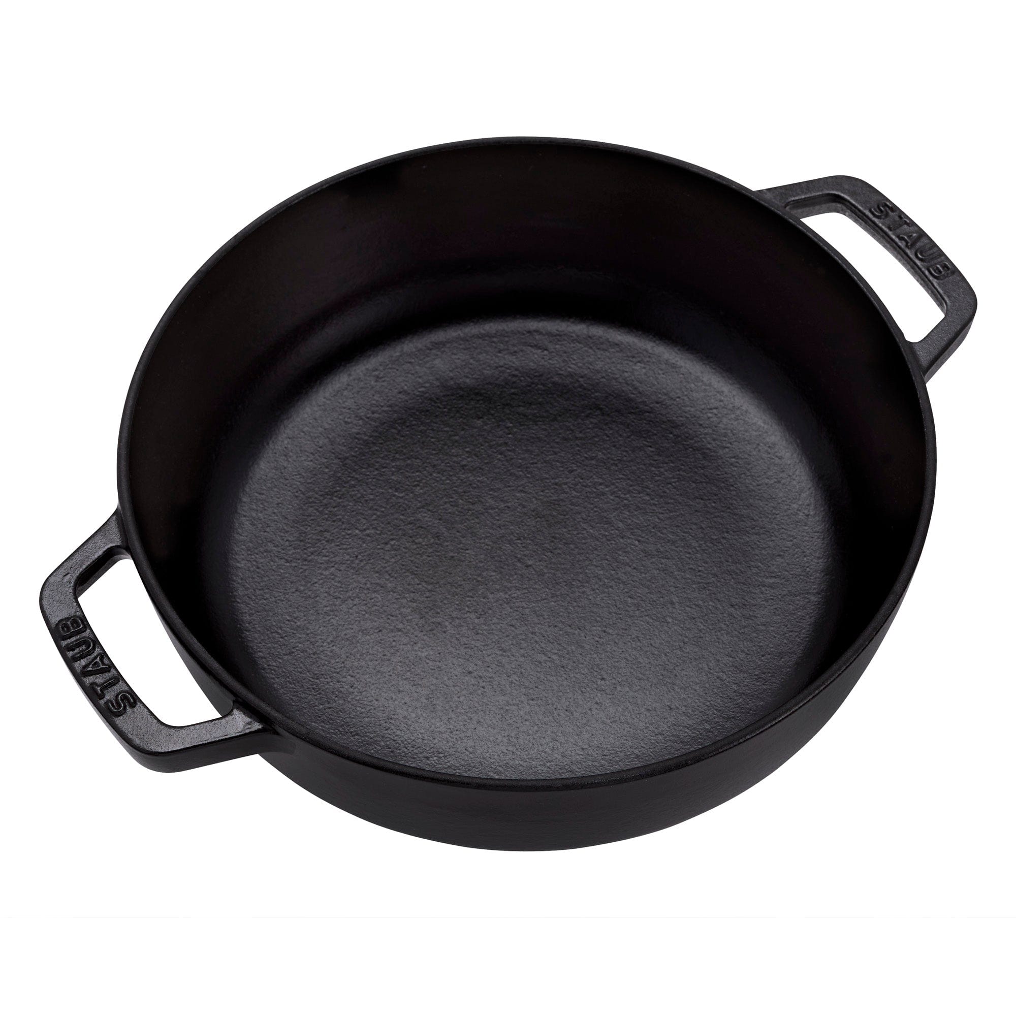 Staub Cast Iron 2.5-qt Braiser with Dragon Lid - Matte Black