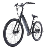 GoTrax Adult Transit 27.5" Step-Through Electric Hybrid Bike, Black - Certified Refurbished