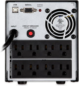 CyberPower PFC Sinewave UPS System, 1500VA/1050W, 8 Outlets, AVR, Mini-Tower - Certified Refurbished