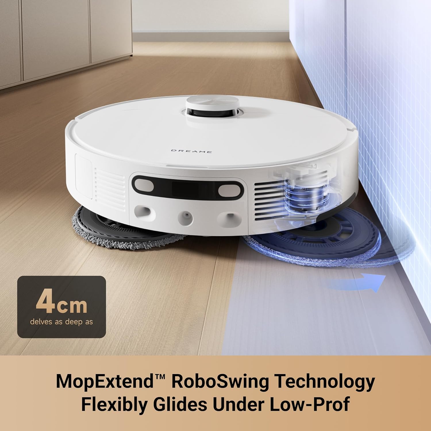 Dreame L10s Ultra Gen 2 Robot Vacuum and Mop, 10000Pa Suction, MopExtend Tech, All-in-One Base Station, 75 Days Auto-Empty, Mop Self-Wash and Dry
