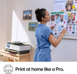 HP OfficeJet Pro 8139e Wireless All-in-One Color Inkjet Printer, Print, Scan, Copy, Fax, Duplex, ADF - Certified Refurbished