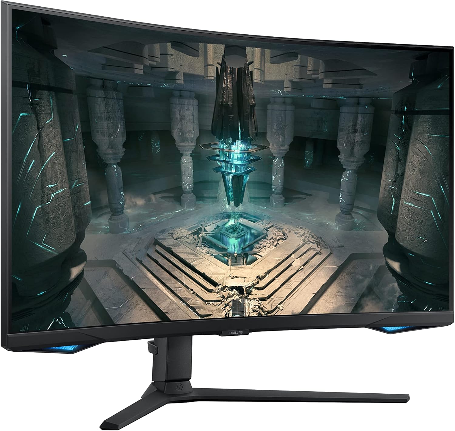 Samsung 27" Odyssey G65B QHD Curved Gaming Monitor, 240Hz, 1ms GTG, HDR600, Gaming Hub, 1000R, AMD FreeSync Premium Pro, Black