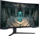 Samsung 27" Odyssey G65B QHD Curved Gaming Monitor, 240Hz, 1ms GTG, HDR600, Gaming Hub, 1000R, AMD FreeSync Premium Pro, Black