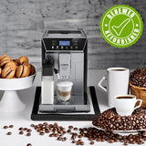 De'Longhi Eletta Evo Fully Automatic Espresso Cappuccino Coffee Maker with One Touch Latte Crema System - Certified Refurbished