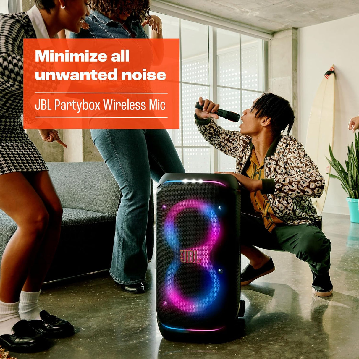 JBL PartyBox Wireless Microphones - Certified Refurbished