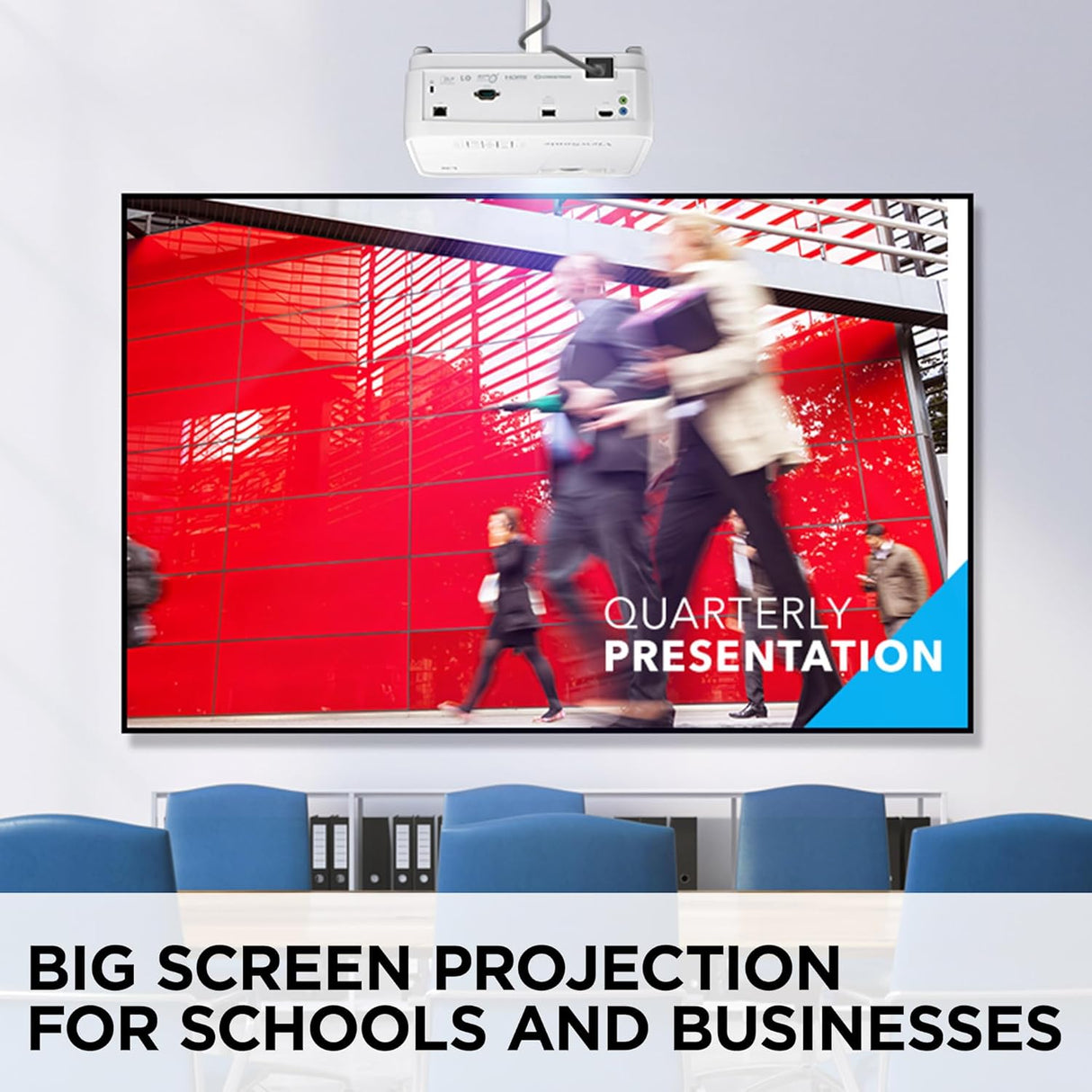 ViewSonic 4500 Lumens DLP WXGA Laser Projector, White - Certified Refurbished