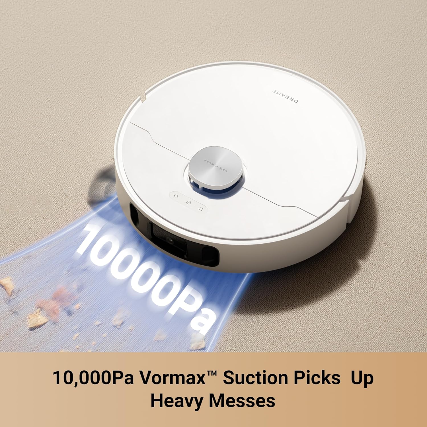 Dreame L10s Ultra Gen 2 Robot Vacuum and Mop, 10000Pa Suction, MopExtend Tech, All-in-One Base Station, 75 Days Auto-Empty, Mop Self-Wash and Dry