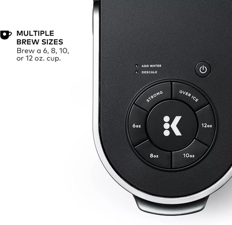 Keurig K-Supreme Single Serve K-Cup Pod Coffee Maker, Black - Open Box