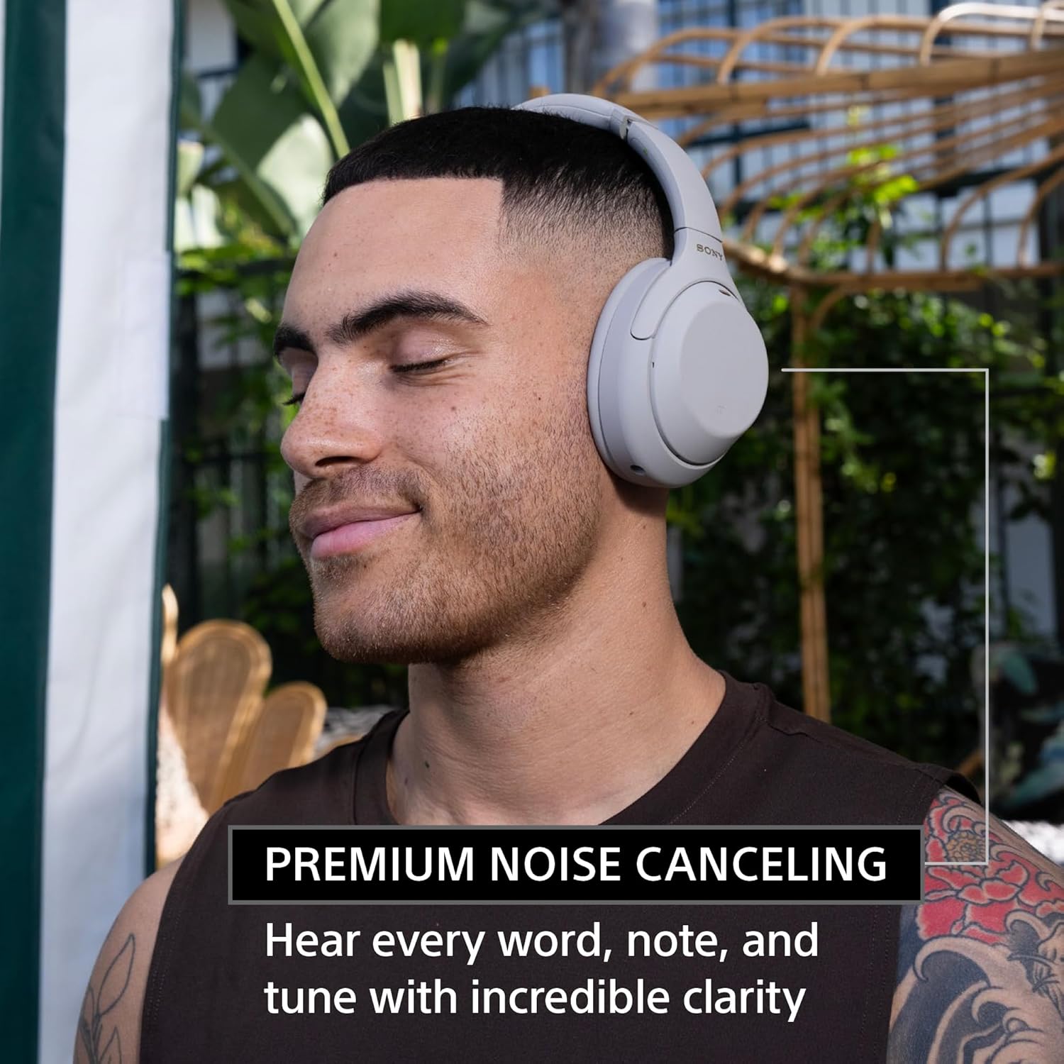 Sony Wireless Noise Canceling Headphones with Mic, Alexa & Google Assistant, 30-Hour Battery, Over-Ear Style, Black
