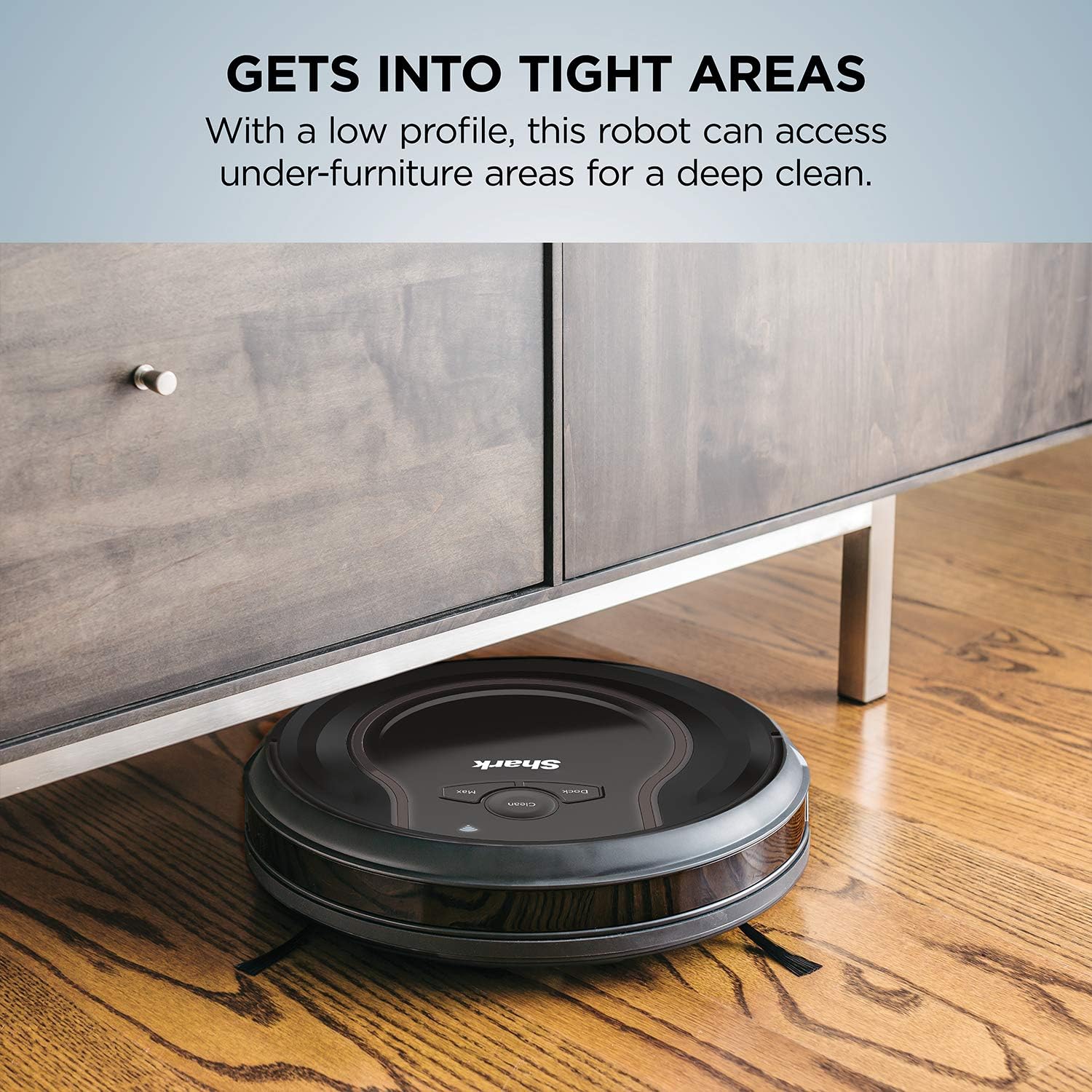 Shark ION Robot, Wi-Fi Connected, 120min Runtime, Works with Alexa, Black - Open Box