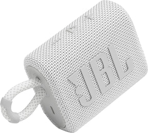JBL Go 3 Portable Bluetooth Speaker, White - Certified Refurbished