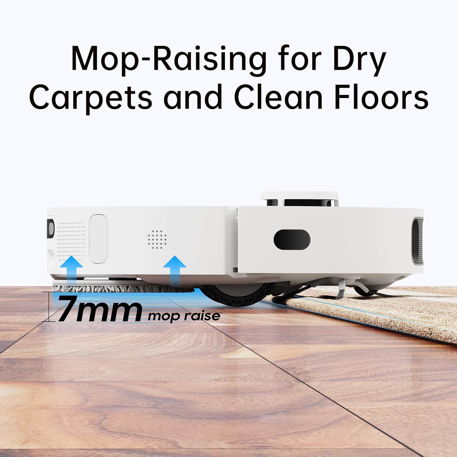 Dreame L10s Ultra Robot Vacuum and Mop Combo, Auto Mop Cleaning and Drying, Self-Refilling and Self-Emptying Base, 5300Pa Suction, AI Navigation