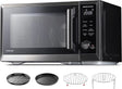 Toshiba 1.0 cu. ft. 7-in-1 OptiChef Countertop Microwave Oven Air Fryer Combo, 1000W, Black - Certified Refurbished