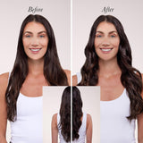 L'ange Hair Le Duo Grande 360° Airflow Styler, 2-in-1 Curling Wand & Flat Iron, Cooling Vents, Adjustable Temp, Blush