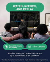 Tablo 4th Gen 4-Tuner Over-The-Air (OTA) DVR with 35-Mile Indoor TV Antenna - Certified Refurbished