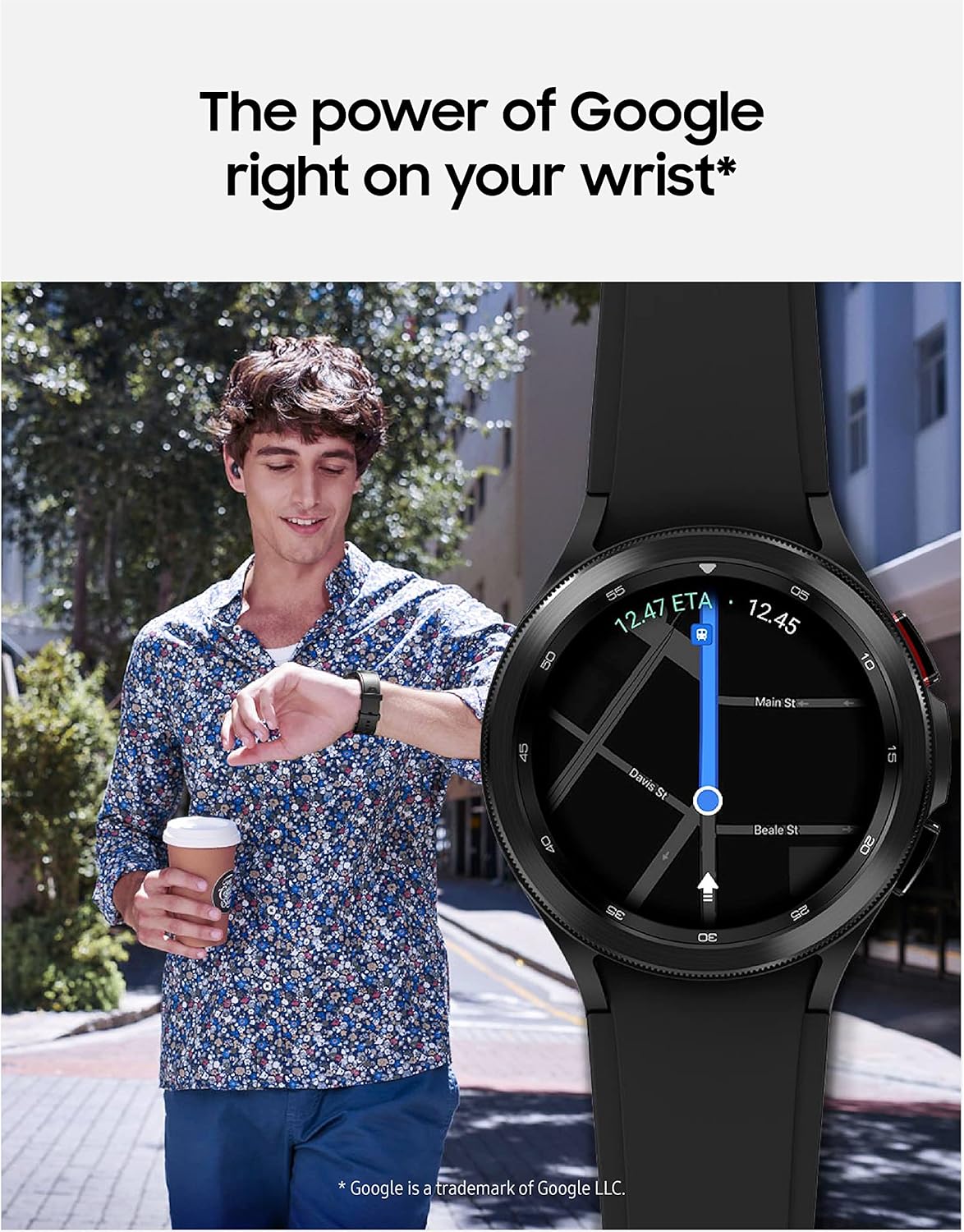 Samsung Galaxy Watch 4 Classic 46mm Smartwatch with ECG, GPS, Sleep & Fitness Tracking, Bluetooth, Google Assistant & Alexa, Black