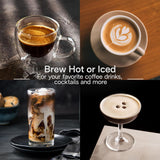 De'Longhi Dinamica Latte Crema Espresso Machine, Silver - Certified Refurbished