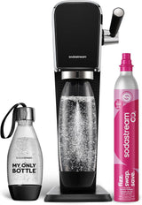 SodaStream ART Sparkling Water Maker Starter Kit, Black