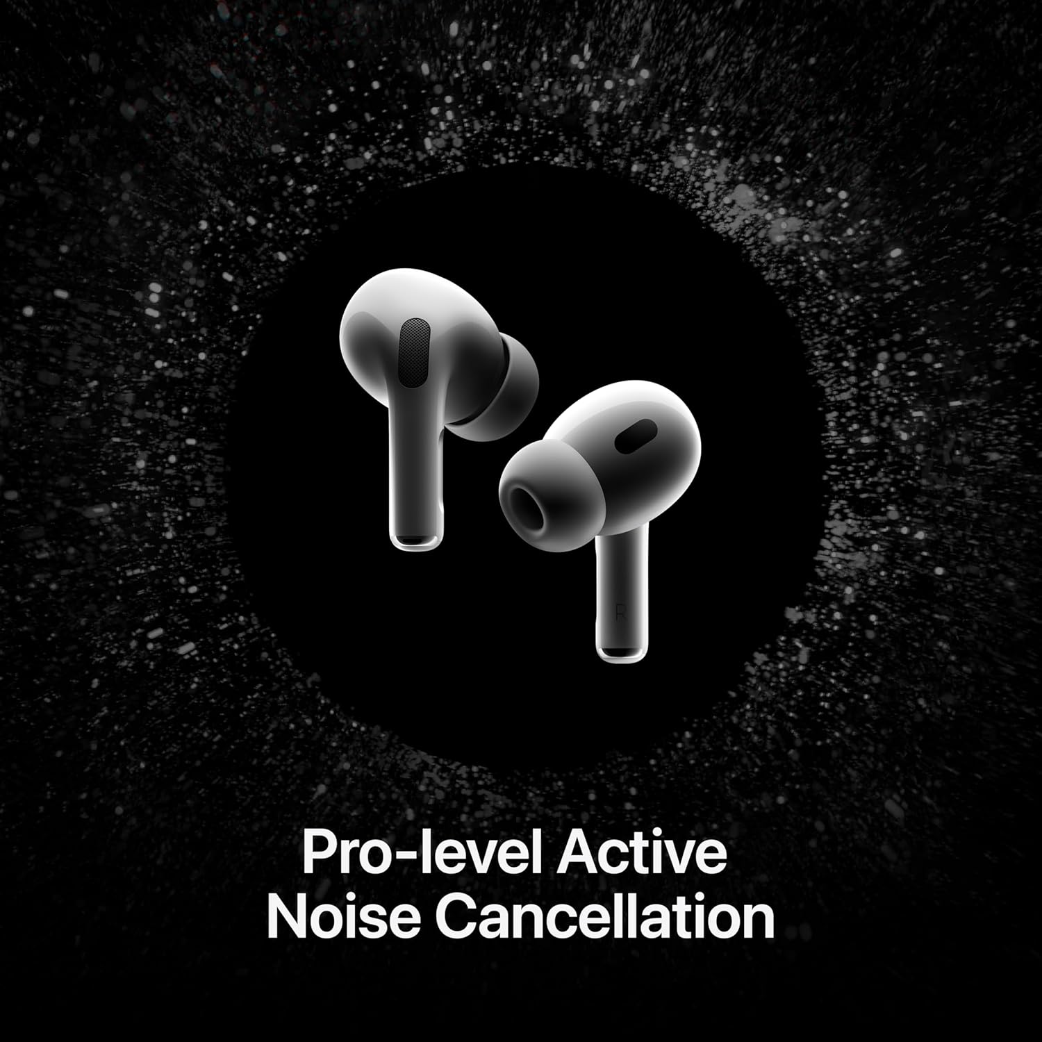 Apple AirPods Pro (2nd Gen) Wireless Earbuds with Active Noise Cancellation & USB-C Charging