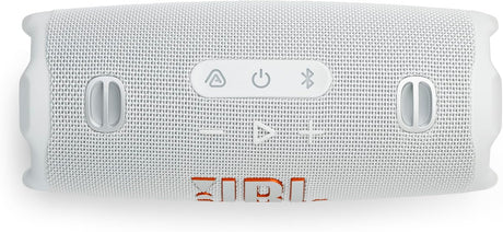 JBL Charge 6 Portable Waterproof Speaker with Built-in Powerbank, White - Certified Refurbished