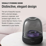 Harman Kardon Aura Studio 4 Bluetooth Speaker, Black - Certified Refurbished
