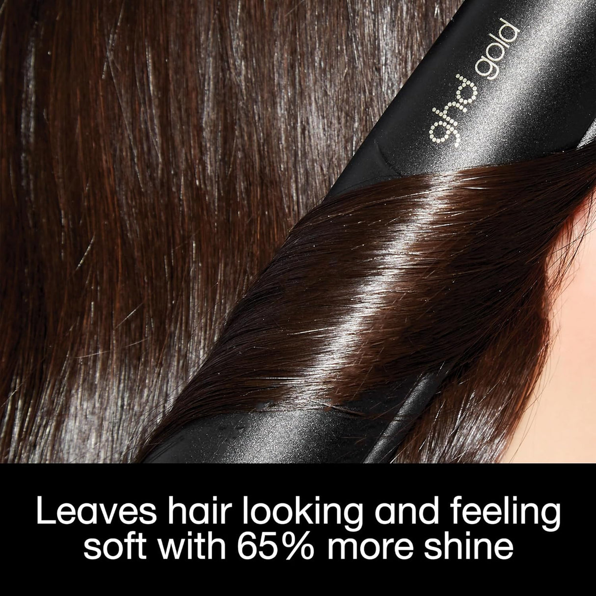 ghd Gold 0.5"- 2" Flat Iron Hair Straightener, Professional Ceramic Styling Tool for Smoother, Stronger Hair & Color Protection