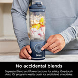 Ninja Blast Max Personal Cordless Blender for Smoothies, Blend, Ice Crush, 22 oz. Twist & Go Vessel, Cherry - Certified Refurbished