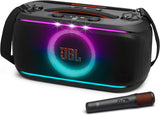 JBL PartyBox On-the-Go 2 Portable Bluetooth Speaker with Microphone, Black - Certified Refurbished