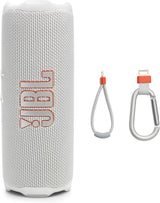 JBL Flip 7 Portable Waterproof Speaker, White - Certified Refurbished