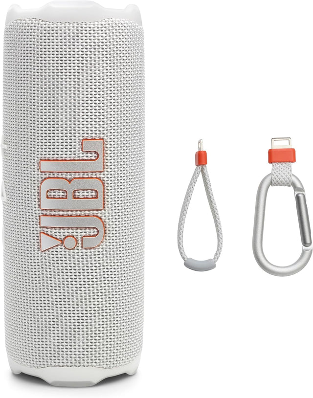 JBL Flip 7 Portable Waterproof Speaker, White - Certified Refurbished