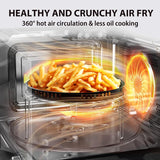 Toshiba 0.9 cu. ft. 6-in-1 Inverter Countertop Microwave Oven Air Fryer Combo, Black Stainless Steel - Certified Refurbished