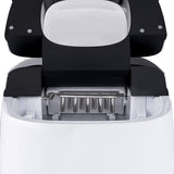 Newair Countertop Ice Maker with One Button Operation, 50 lbs of Ice a Day, White - Certified Refurbished