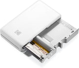 Kodak Mini 2 HD Wireless Portable Mobile Instant Photo Printer, 4PASS Tech, iOS & Android Compatible, White