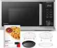 Toshiba 0.9 cu. ft. 6-in-1 Inverter Countertop Microwave Oven Air Fryer Combo, Stainless Steel - Certified Refurbished