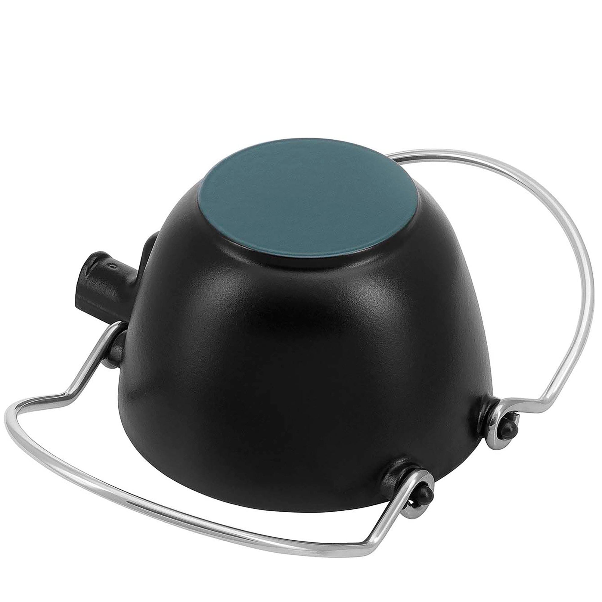 Staub Cast Iron 1-qt Round Tea Kettle - Matte Black