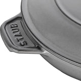 Staub Cast Iron 7.9-inch Round Covered Baking Dish - Graphite Grey
