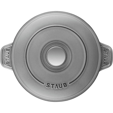 Staub Cast Iron 7.9-inch Round Covered Baking Dish - Graphite Grey