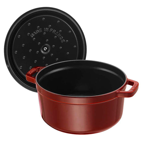 Staub Cast Iron 2.75-qt Round Cocotte, Dutch Oven - Grenadine