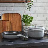 Staub Cast Iron 10-inch Fry Pan - Graphite Grey