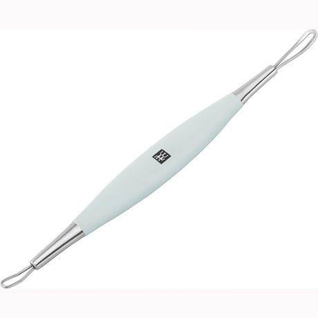Zwilling Beauty Twinox Blackhead / Whitehead Remover, Professional Skin Care, Stainless Steel Loops, Ergonomic Soft Grip Handle, Premium Facial Care, Mint