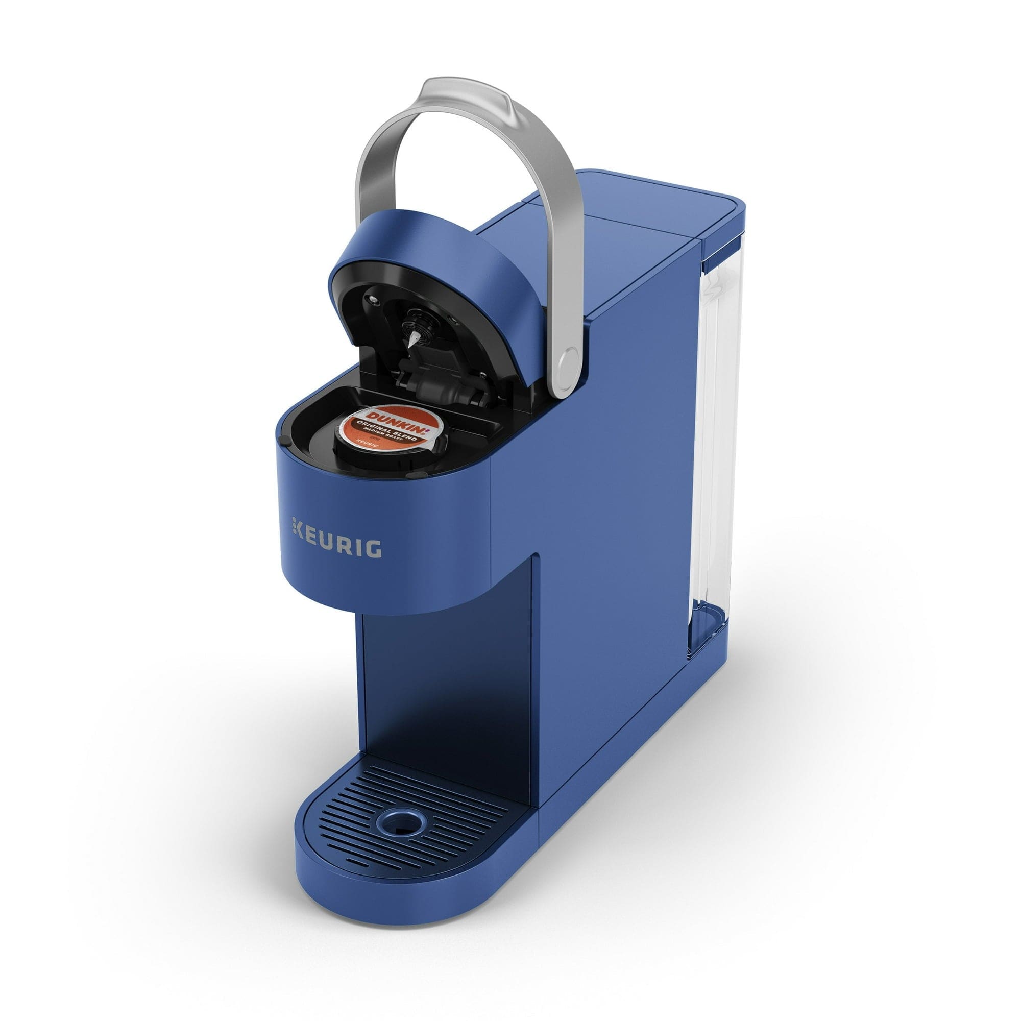 Keurig K-Slim + ICED Single Serve Coffee Maker, Hot & Cold Brewing, 3 Brew Sizes, 46oz Removable Reservoir, Blue - Open Box