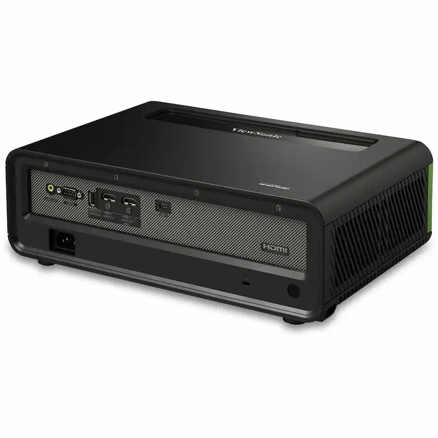 ViewSonic X1-4K Pro True 4K HDR Smart LED Projector with Built-in Google TV, Black - Certified Refurbished