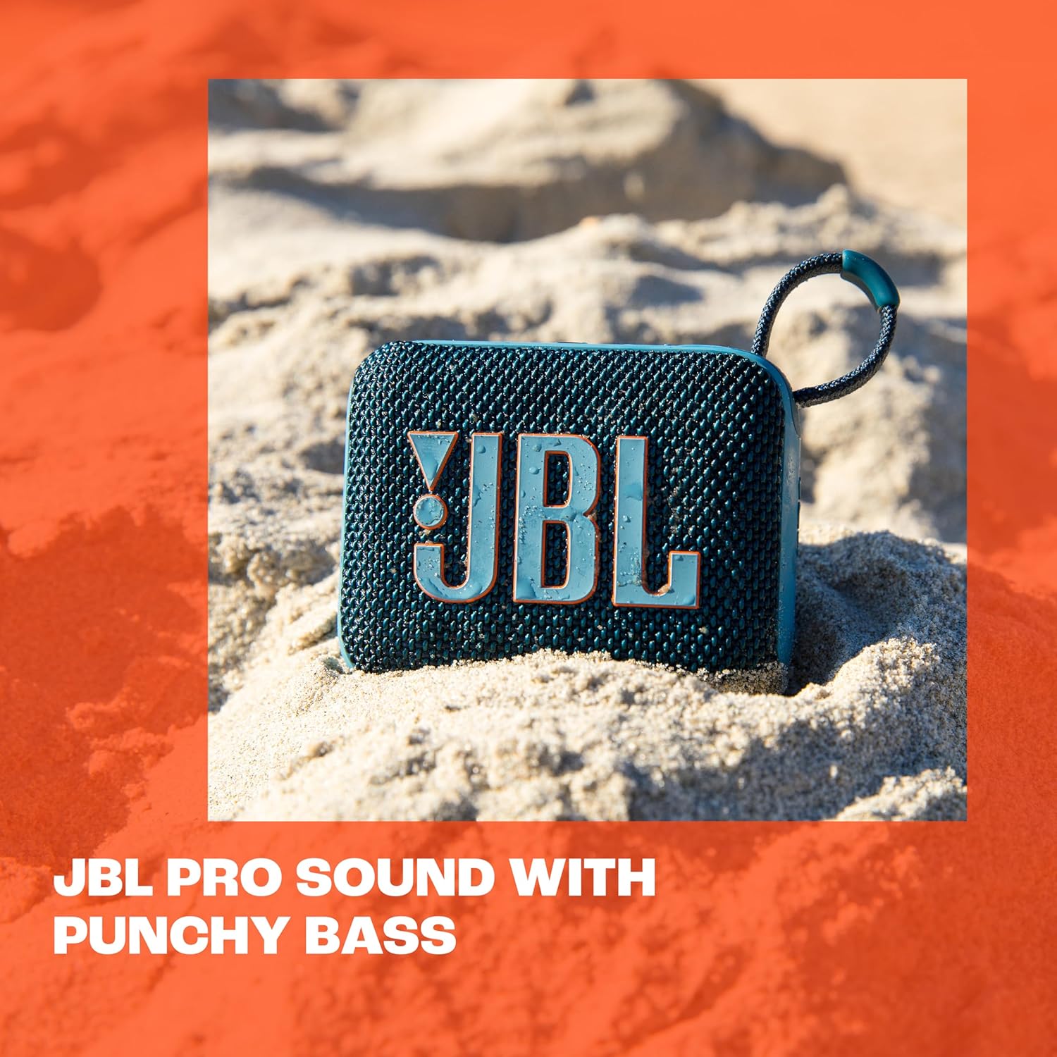 JBL Go 4 Portable Bluetooth Speaker, Pink - Certified Refurbished