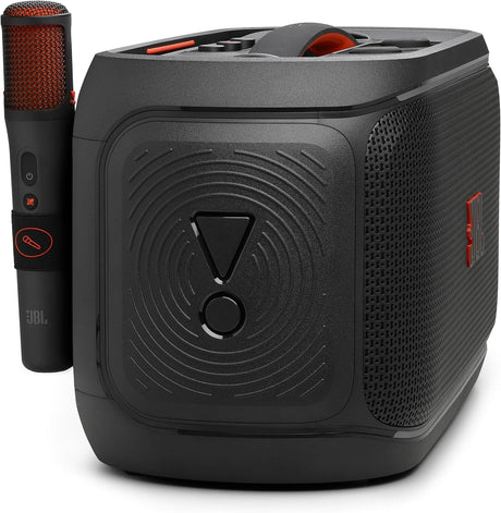 JBL PartyBox On-the-Go 2 Portable Bluetooth Speaker with Microphone, Black - Certified Refurbished