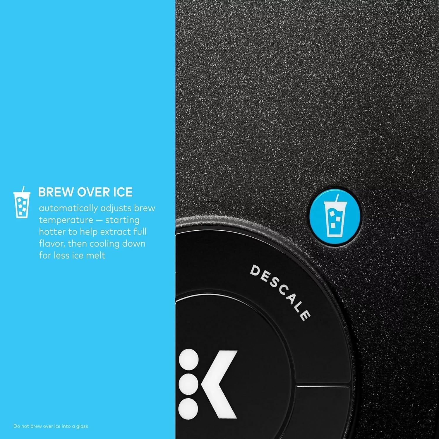 Keurig K-Iced Plus Single Serve Coffee Maker, Black - Certified Refurbished