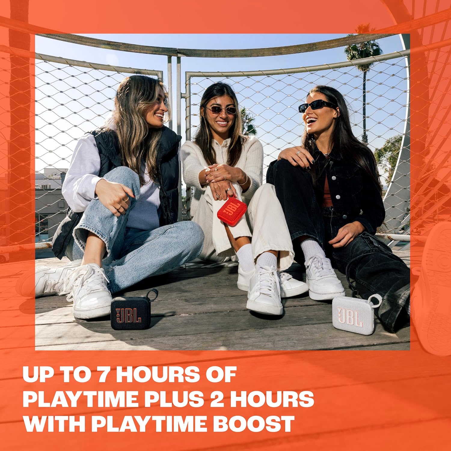 JBL Go 4 Portable Bluetooth Speaker, Pink - Certified Refurbished