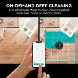 Shark AI Robot Vacuum with HEPA Self-Empty Base, LIDAR Navigation, Pet Hair, Alexa & Wi-Fi, Black - Open Box