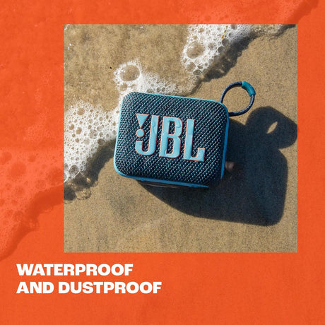 JBL Go 4 Portable Bluetooth Speaker, Sand - Certified Refurbished